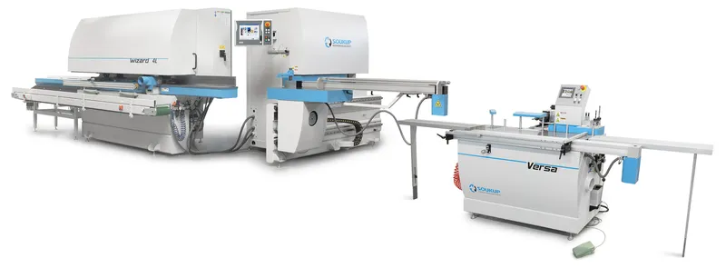 Machining centres for windows
